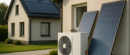 Peut-on coupler une pompe à chaleur à des panneaux solaires ? - Geoplanete