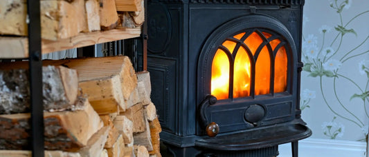 poêle à bois en fonte