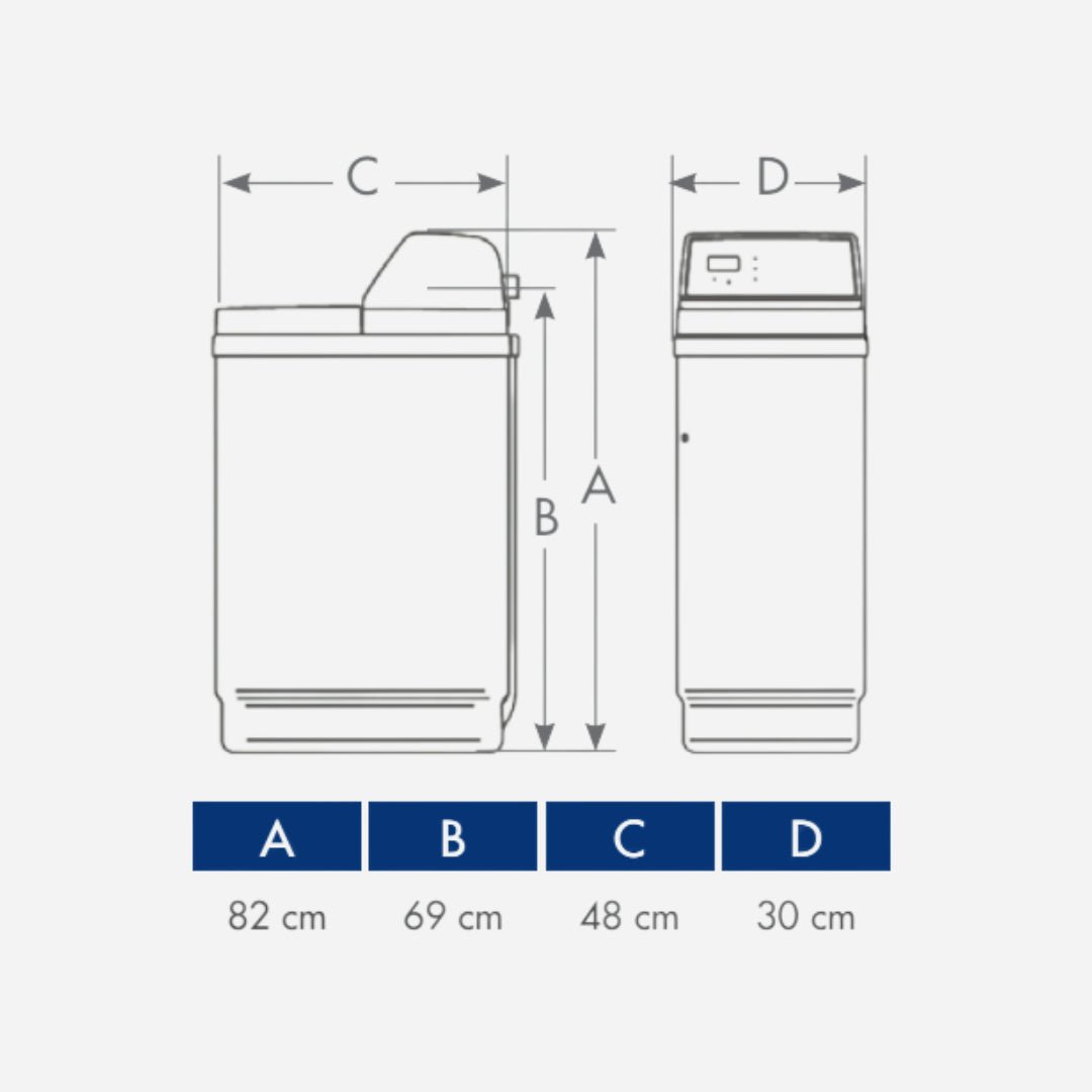 Adoucisseur 14 litres PLUS - Adoucisseur domestique #NSC14L+