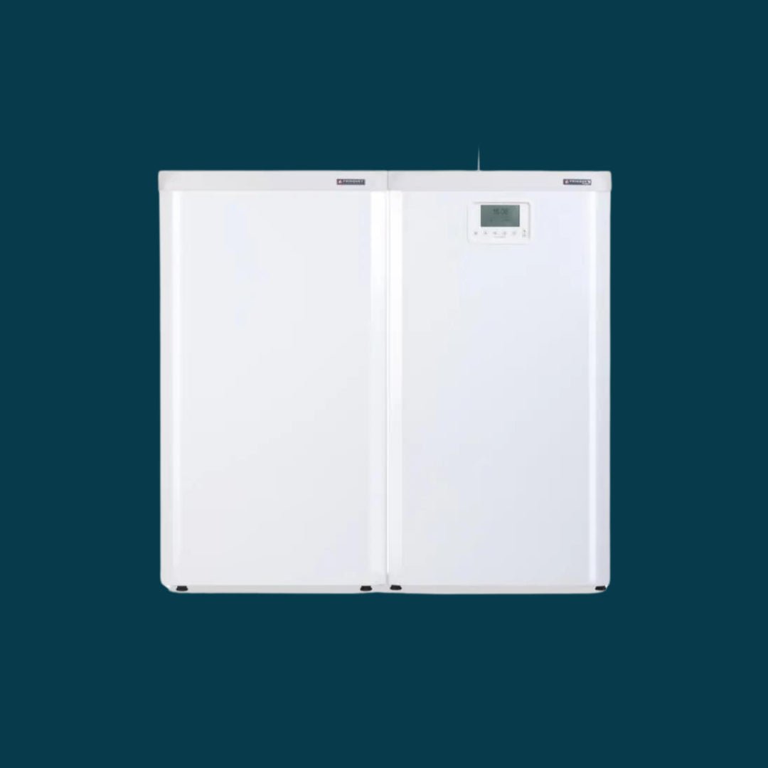 Ballon ECS UPEC 120L 25kW installation sol horizontal - Chaudière #F3AA41066