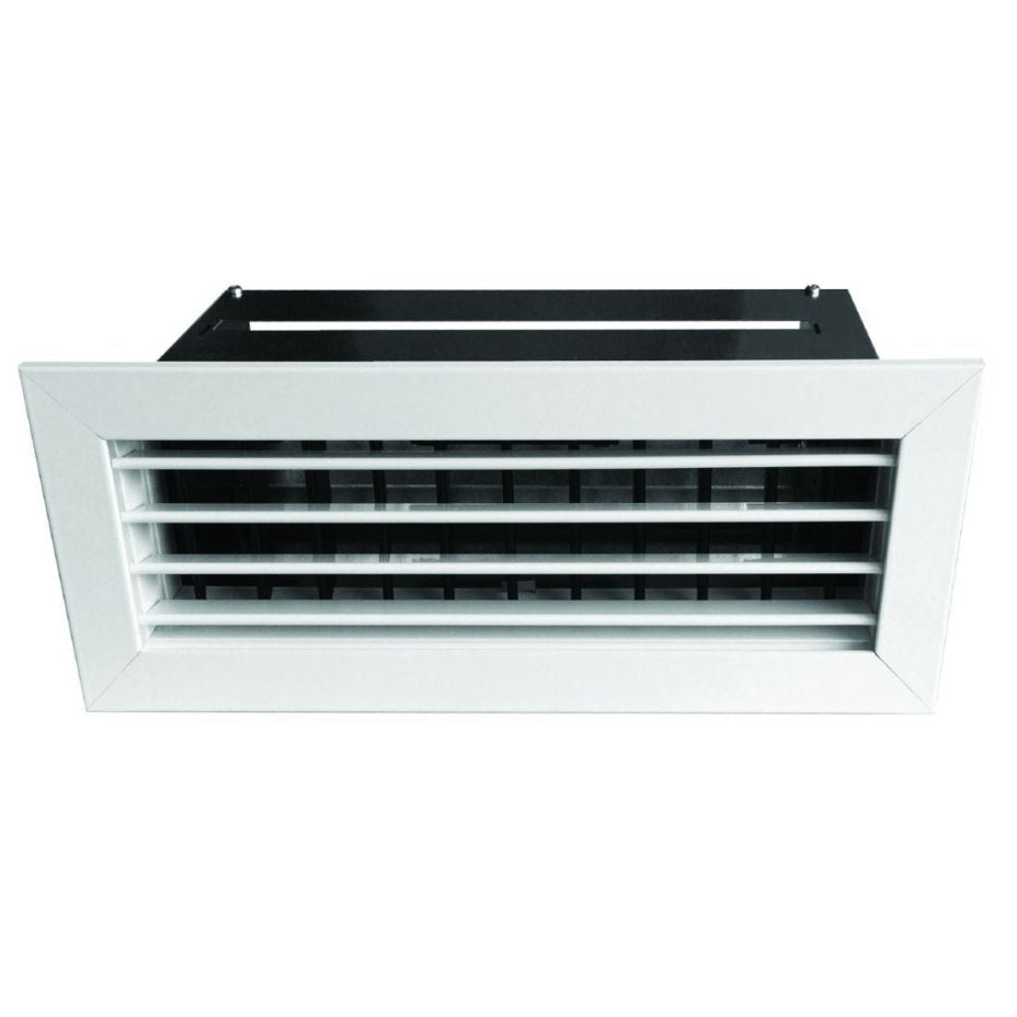 bouche motorisée alimentation 12V longueur 500 mm et hauteur 100 mm