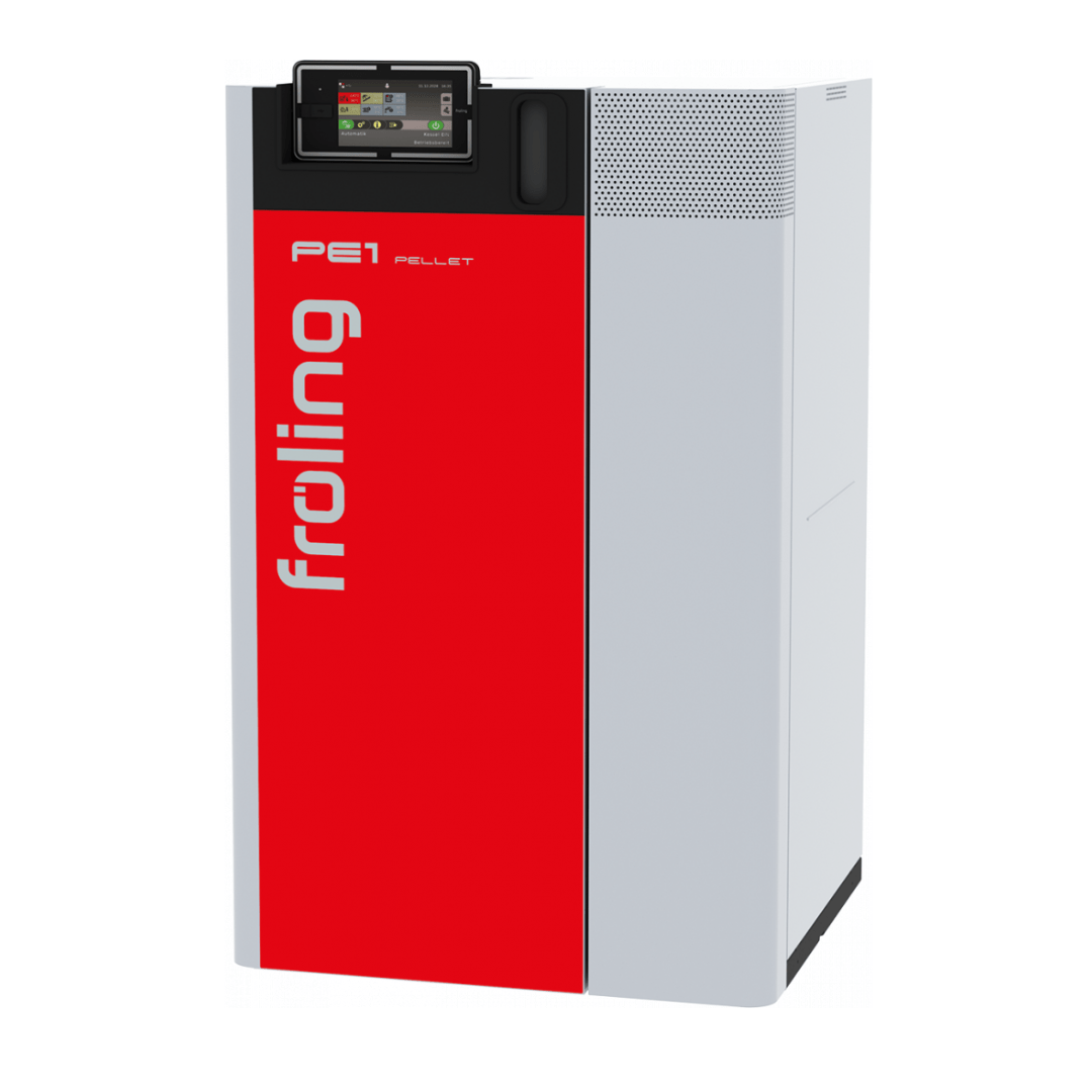 Chaudière à granulés PE1 Pellet 15 kW avec silo textile -