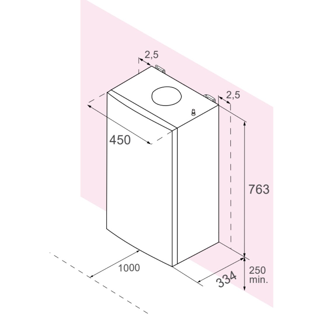 Chaudière murale gaz MPX2 35 MI COMPACT - De Dietrich #7841053