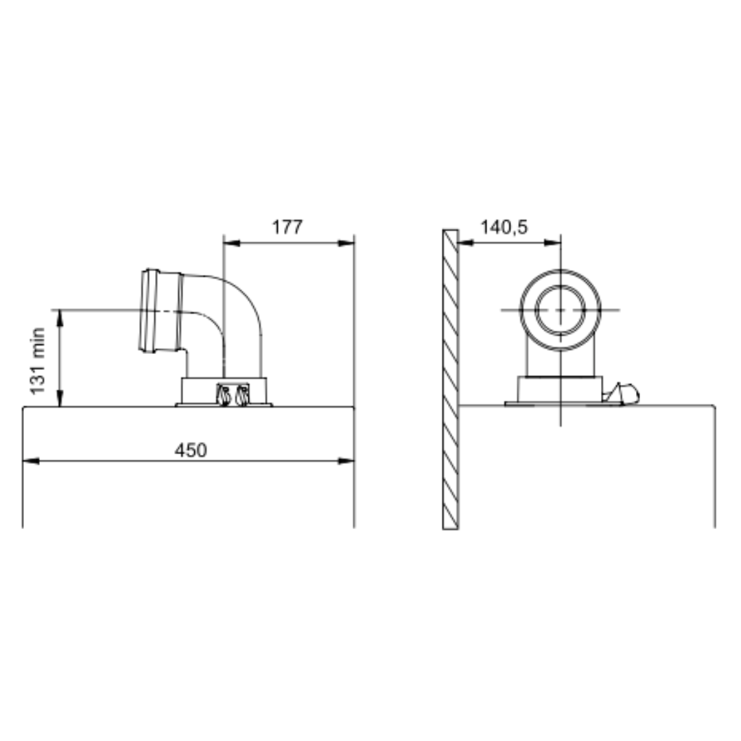 Chaudière murale INITIA + 1.12 HTE - Chauffage seul - 7218573
