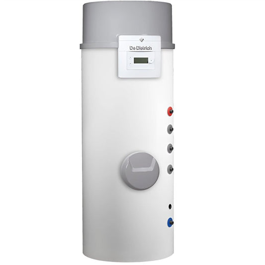 Chauffe-eau Thermodynamique Elensio De Dietrich 250L, Appoint Solaire/Chaudière, Économie Énergétique.