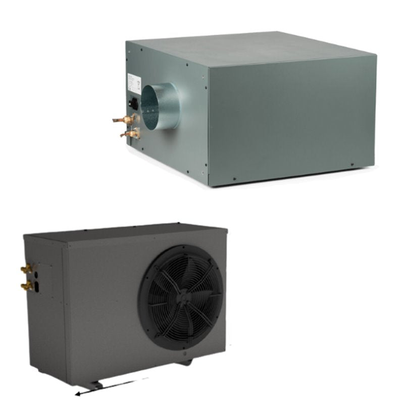 Climatiseur split avec évaporateur gainable Raccorder sur place Capacté 40 m3