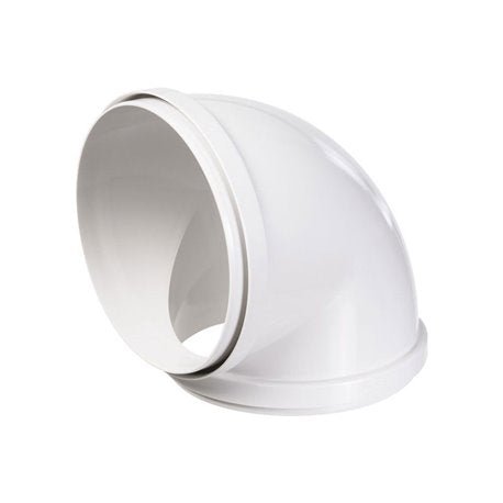 Coude PVC 90° Ø150 mm pour chauffe - eau thermodynamique - #3208067
