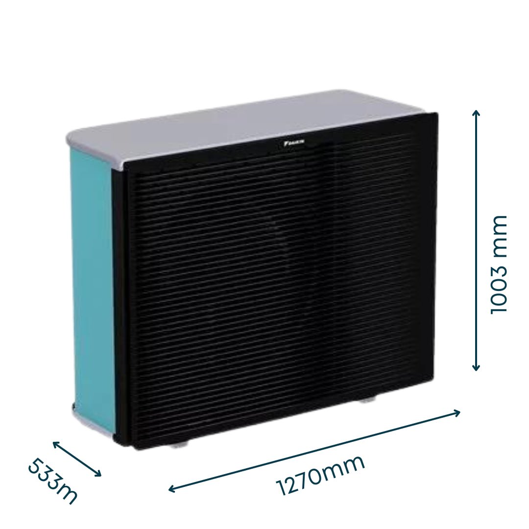 Daikin Altherma 3 H MT W - Taille 12 - Triphasé - Triphasé #EPRA12EW1 + ETBH12E9W