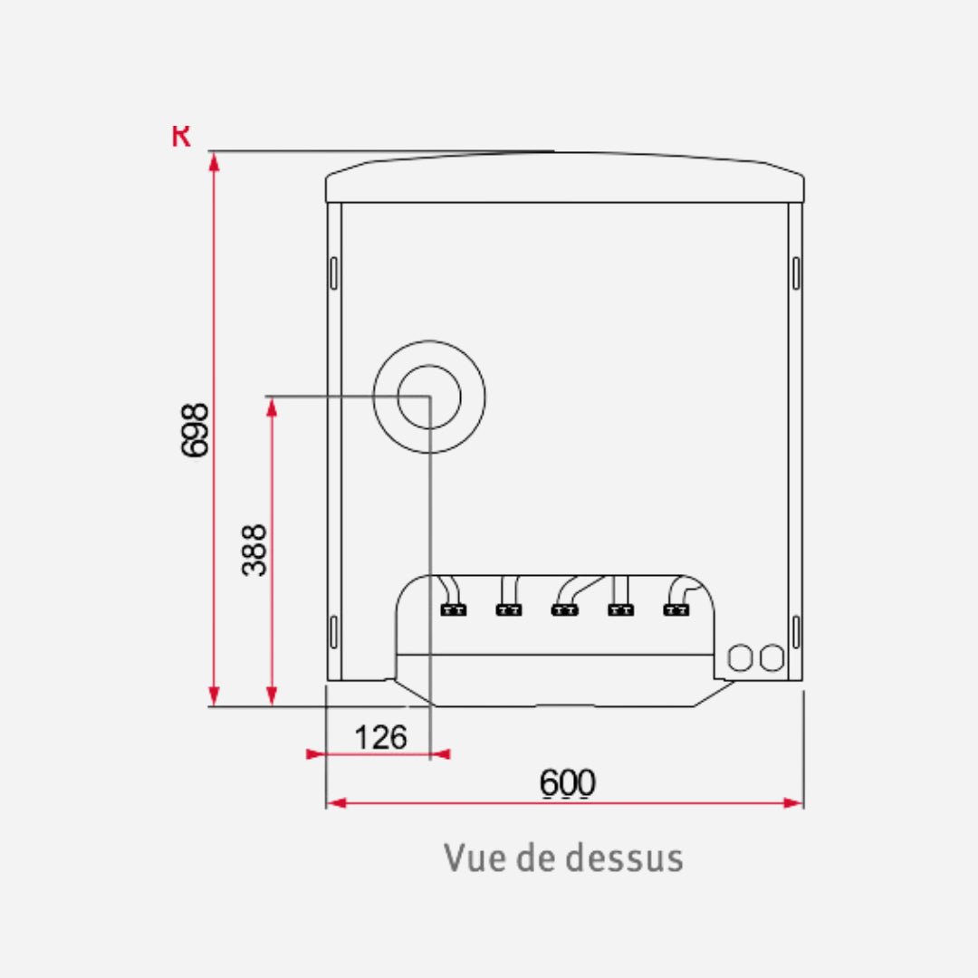 DUOMAX CONDENS F30 90 - Chaudière sol gaz à condensation - Saunier Duval #10014601