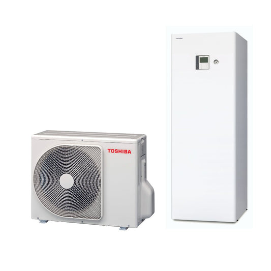 Estia ECS intégrée 4kW - Pompe à chaleur - Pompe à chaleur avec ECS #HWT - 401HW - E + HWT - 601F21ST6W - E