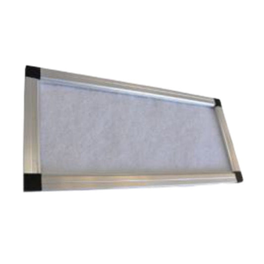 filtre pour grille de reprise 400x200 mm haute performance