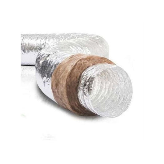 Gaine D200 mm souple Isolée 50 mm - L10 m - Accessoires climatisation #810814