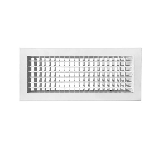 Grille de soufflage double déflexion 400x150 mm - Accessoires climatisation #DD400X150