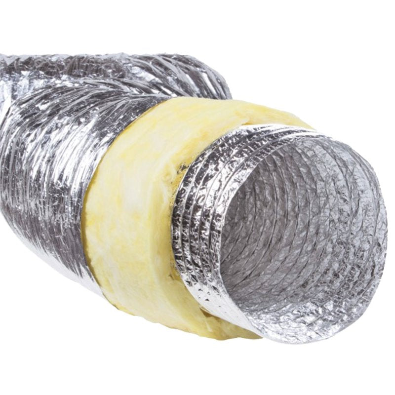 Gaine souple isolée Longueur 10m Isolation phonique 25mm ø125mm