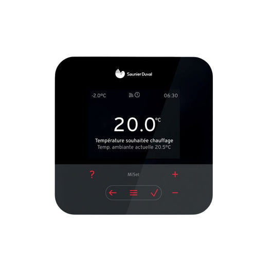 MiSet - Régulateur Modulant, filaire, Programmable Et Connectable - Thermostat #20260994