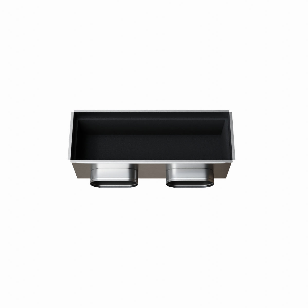 Plénum acier isolé extra-plat de 600x200