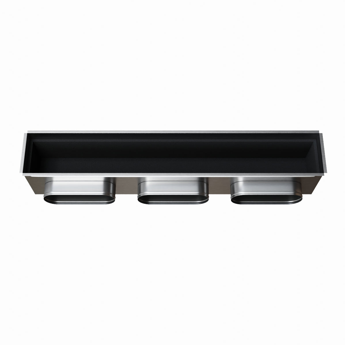 Plénum acier isolé extra-plat 1000x150