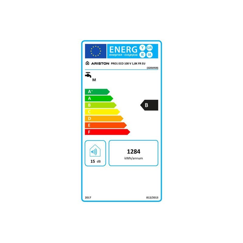 Chauffe-eau électrique Pro 1 Eco 100 Litres