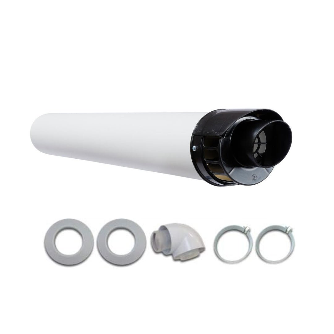 Kit ventouse horizontal 60 - 100 pour Naema et Naia - Accueil #074255