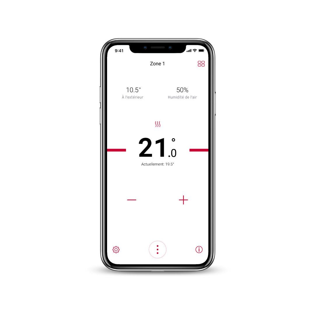 MiGo Select, régulateur connecté modulant sur données météo, radio et programmable - Thermostat #10035735