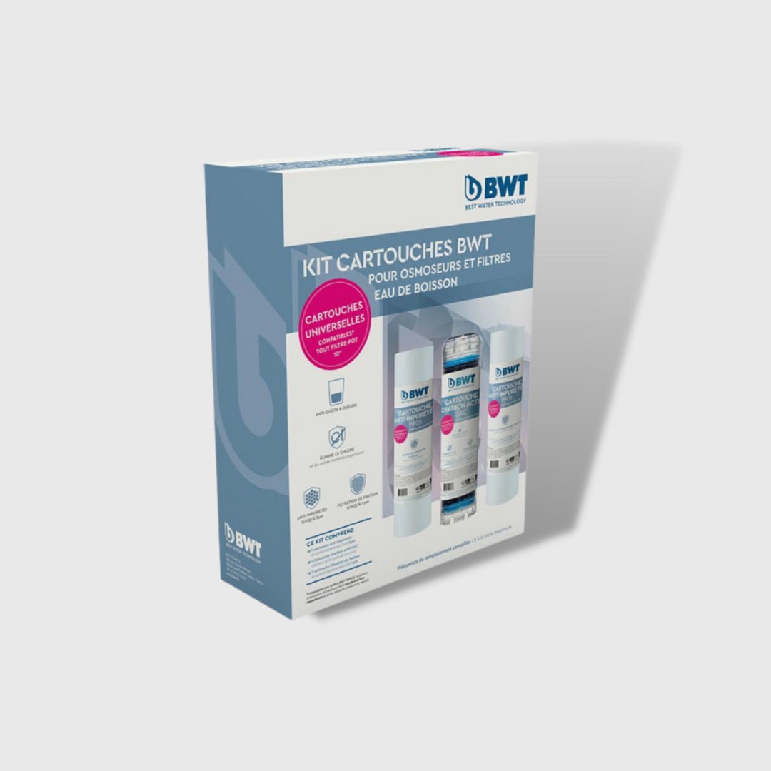 Pack pour osmoseurs de 3 préfiltres - Recharge #125550150