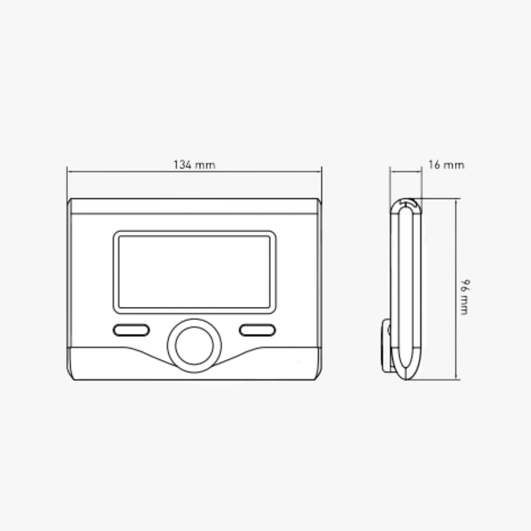 EXPERT CONTROL EVO RT - Commande à distance avec sonde d'ambiance intégrée - Thermostat radio #3318870