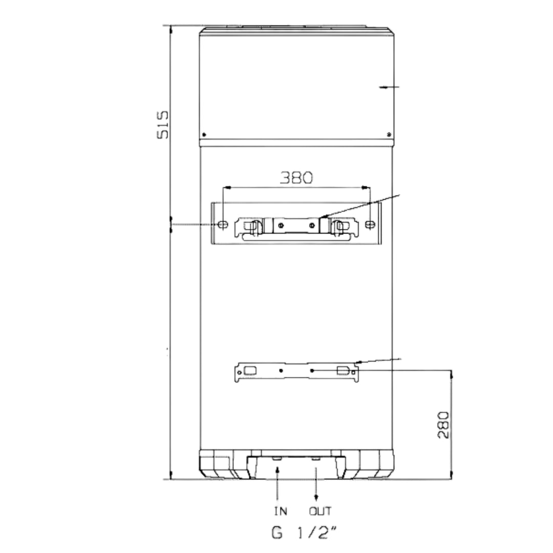 NUOS EVO A+ 110L - Air ambiant #3629057