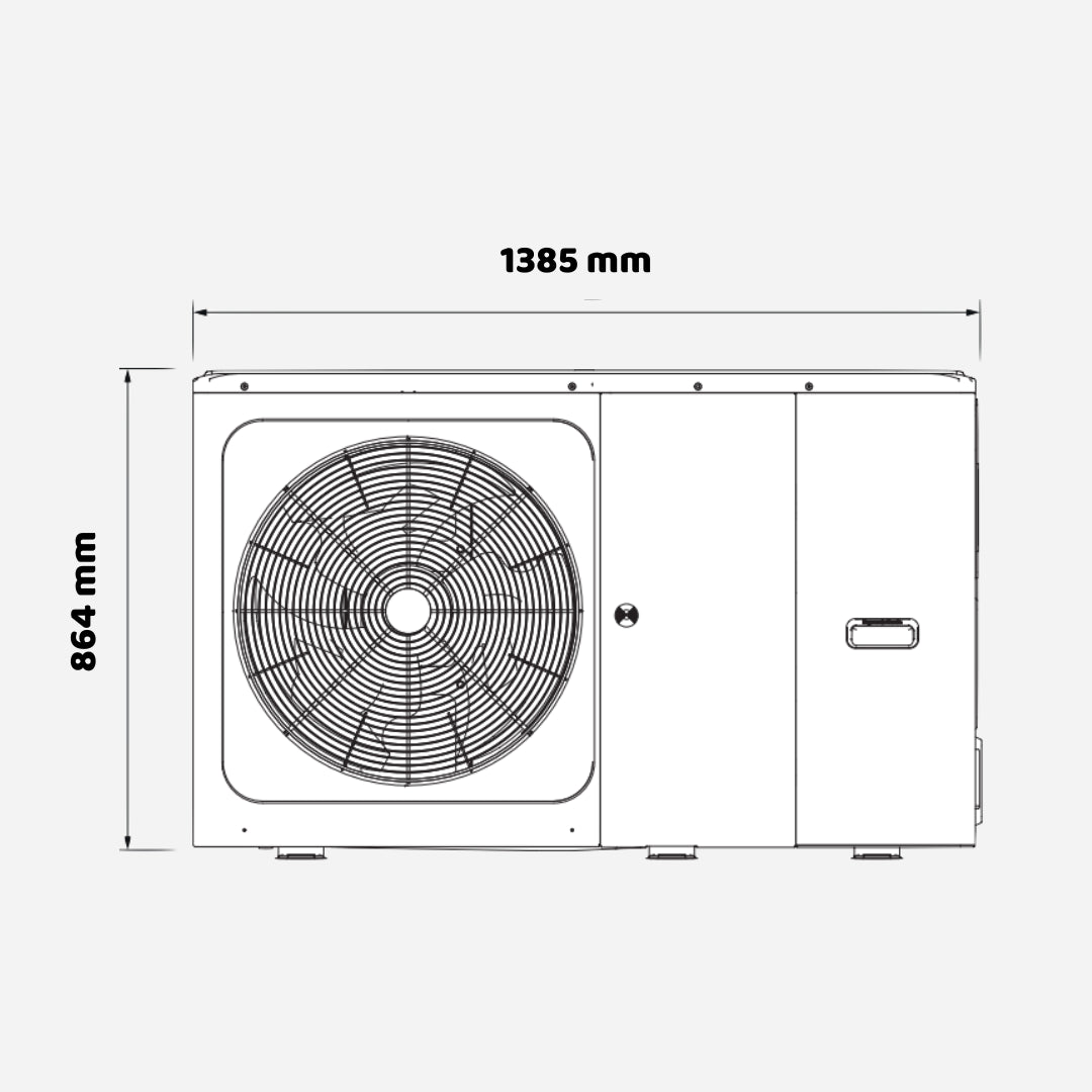 EDGE EVO 2.0 - 8kW - Pompe à chaleur R32 - Clivet #39242240