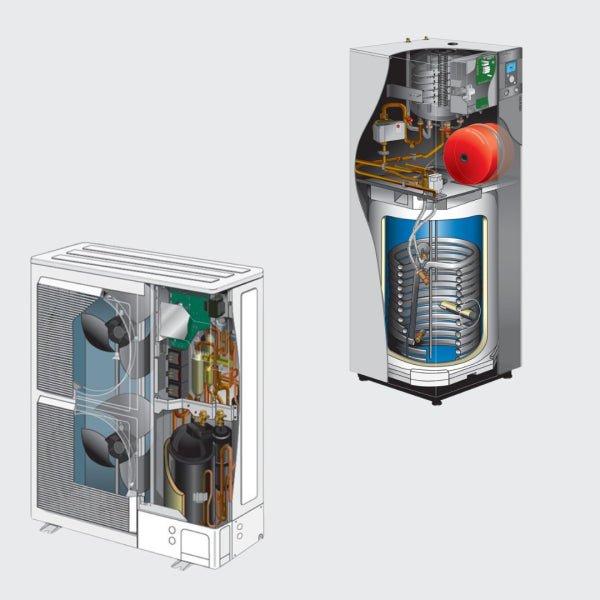 Alfea Excellia HP duo AI 16 kW Monophasé - Atlantic #526641