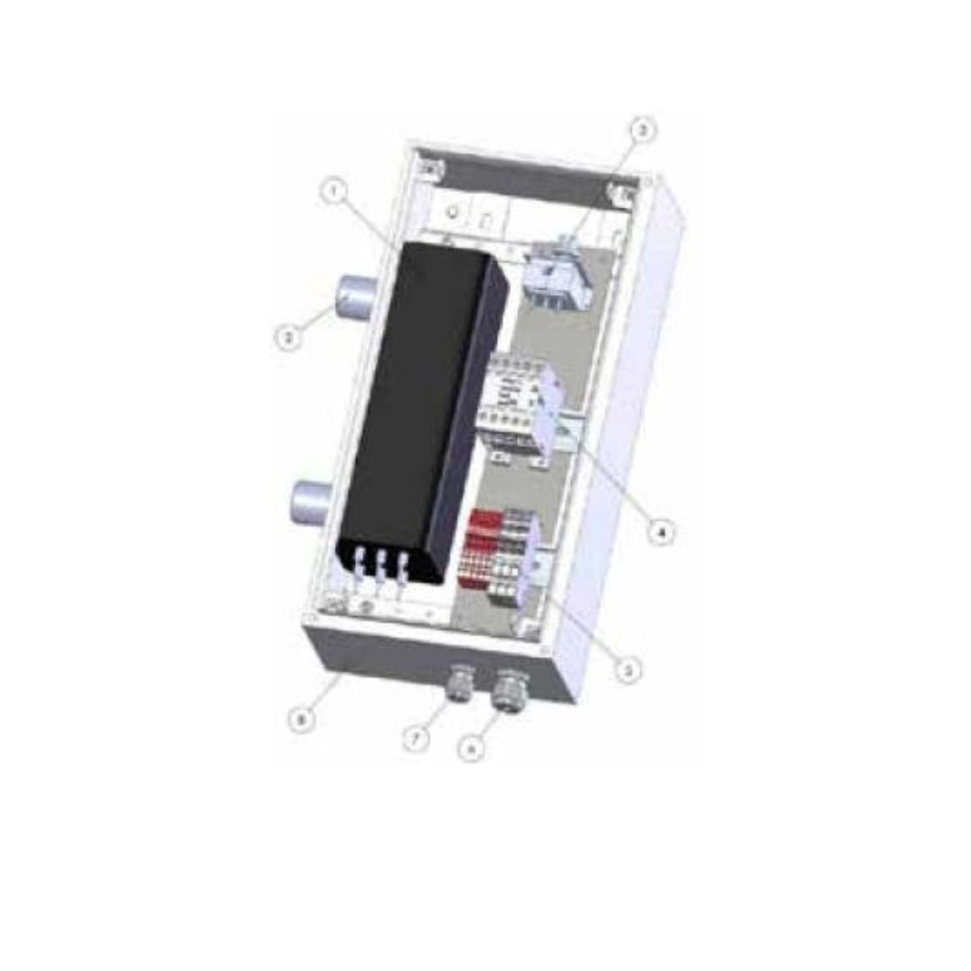 Kit appoint électrique Compress 2000 monophasé (2/4/6) kW - Résistance électrique #7 738 602 369