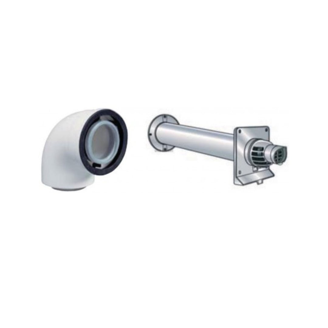 Ventouse horizontale 80 /125 - Ventouse #73224