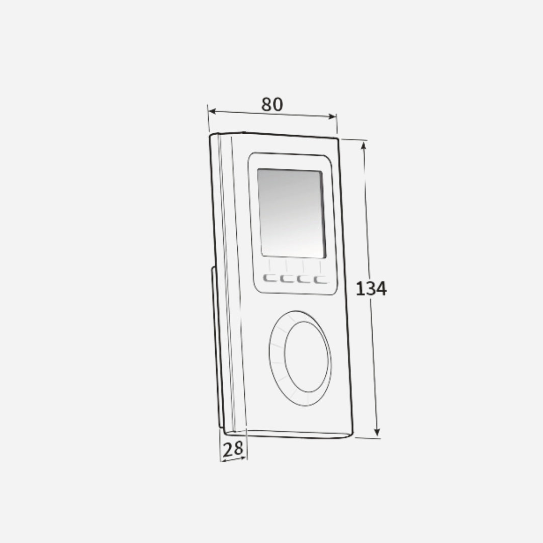 Thermostat programmable sans fil - Chappée #7675234