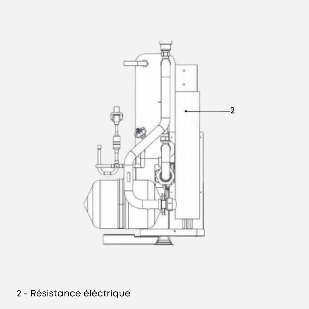 OptiPac MR32 - 8kW - Pompe à chaleur air - eau - Perge #920 022