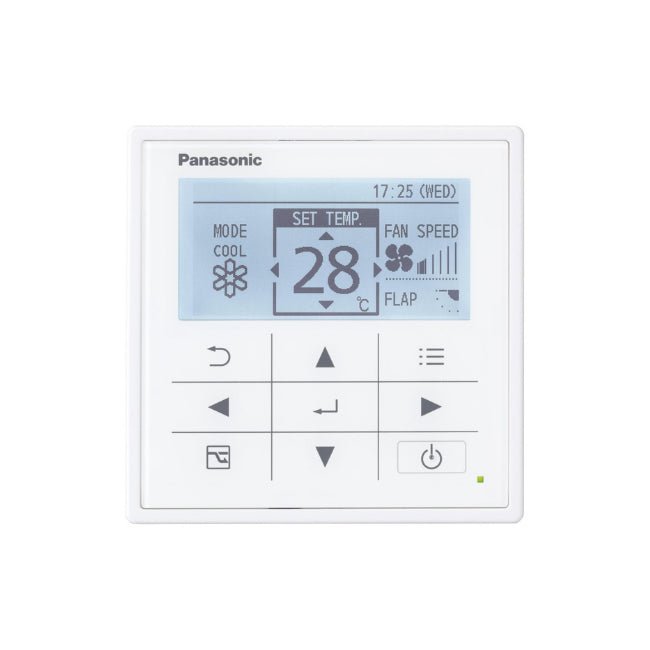 Télécommande filaire tertiaire avec fonctions Econavi et Datanavi - Panasonic #CZ - RTC5B