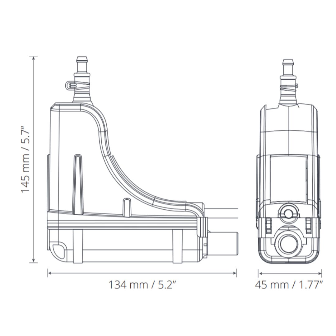 Pompe de Relevage des Condensats Mini Verte Silence+ - Pompe de relevage #FP3327/5