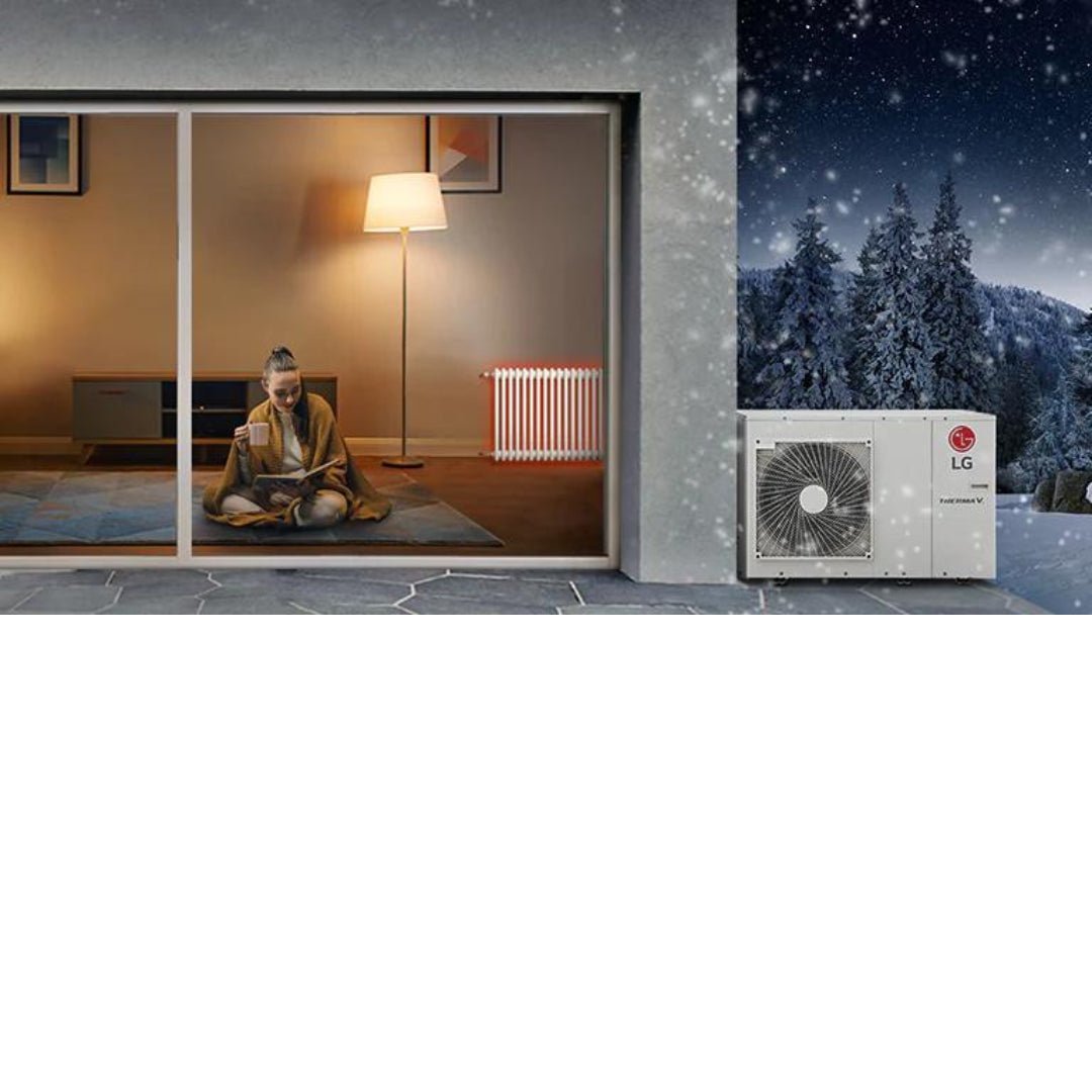 LG Therma V 9 kW - Monobloc S R32 - Monophasé - Monobloc #HM091MR.U44