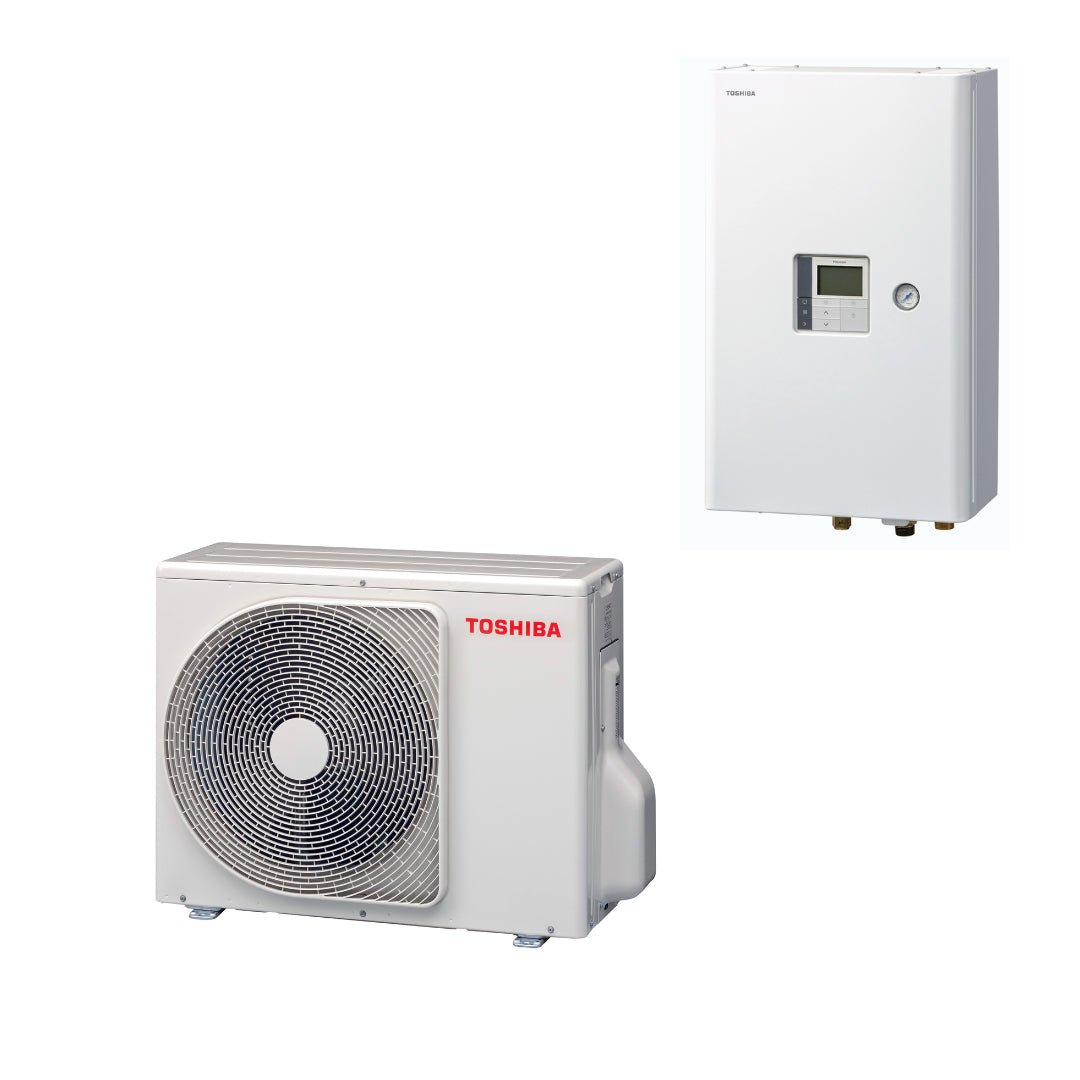 Estia murale 6kW - Pompe à chaleur air - eau - Bi - bloc #HWT - 601HW - E + HWT - 601XWHM6W - E