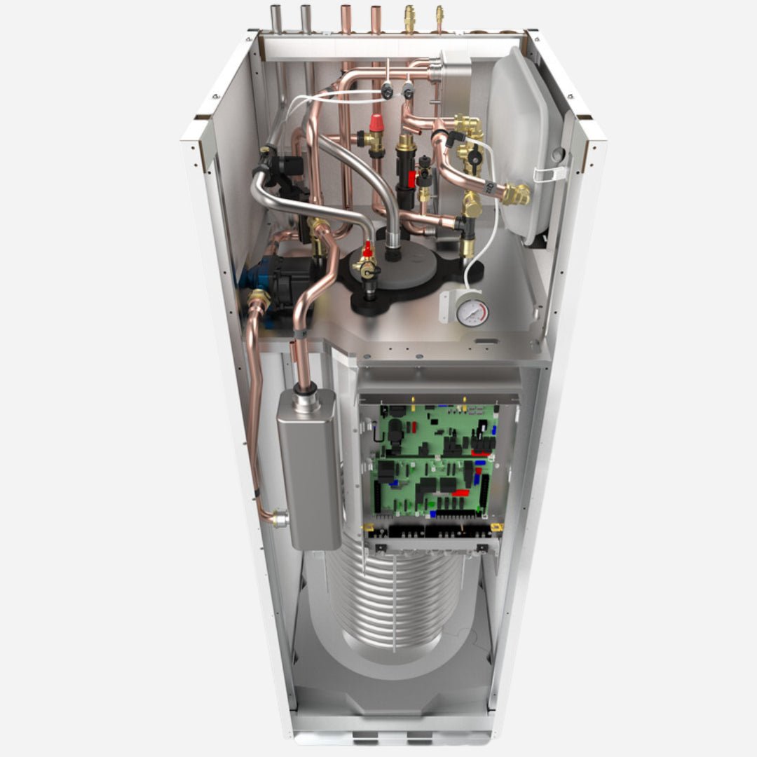 Estia ECS intégrée 8kW Monophasé - Pompe à chaleur - Pompe à chaleur avec ECS #HWT - 801HW - E + HWT - 1101F21ST6W - E