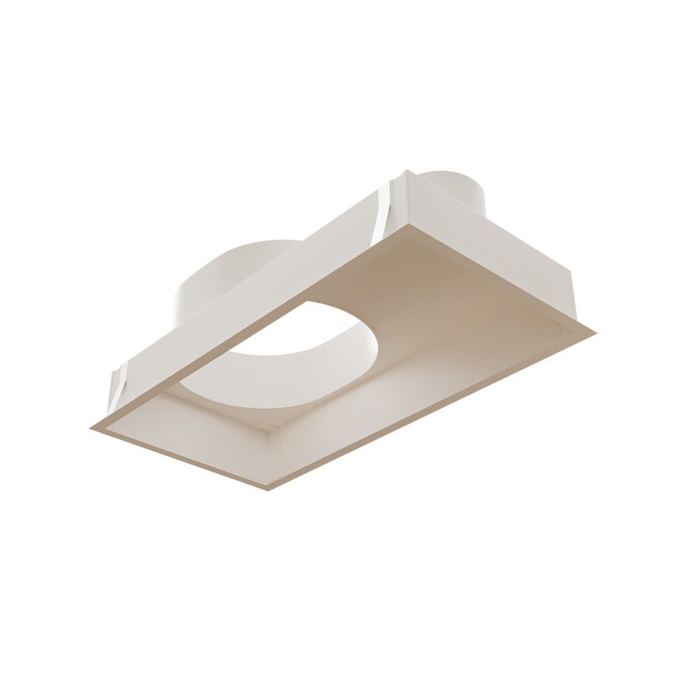 Plénum ABS pour grille de soufflage 400x200 mm avec clips - #PLSABS400X200