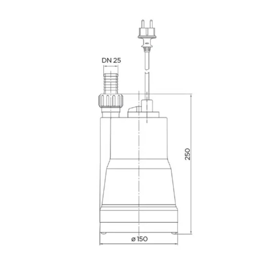 Pompe serpillère Sanipuddle FSP - SFA - Pompes #SANIPUDDle - 001