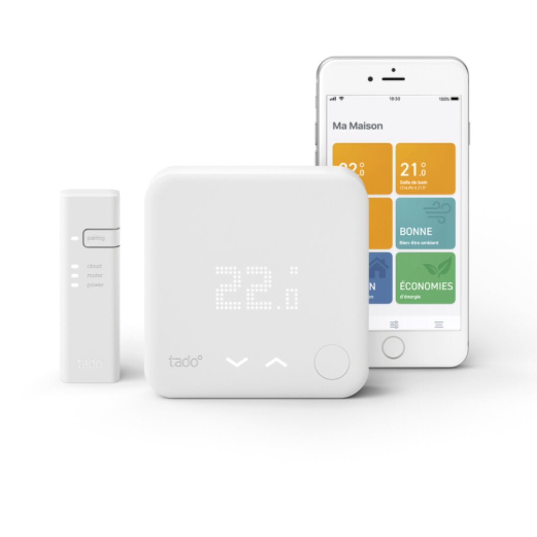 Thermostat connecté kit de démarrage V3+ - Thermostat filaire #TADO