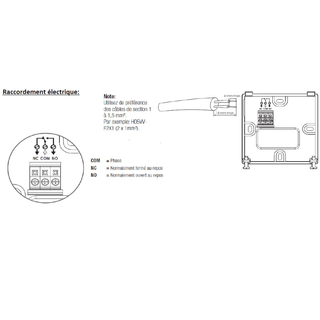Thermostat d'ambiance digital radio - Thermostat radio #THER04042
