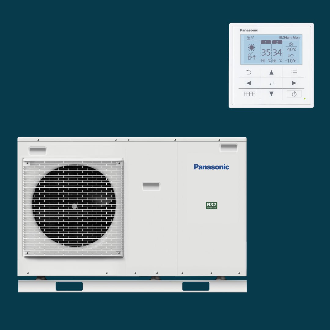 Aquarea 5 kW Haute Performance Génération J - Monophasé - Panasonic - Monobloc #WH - MDC05J3E5