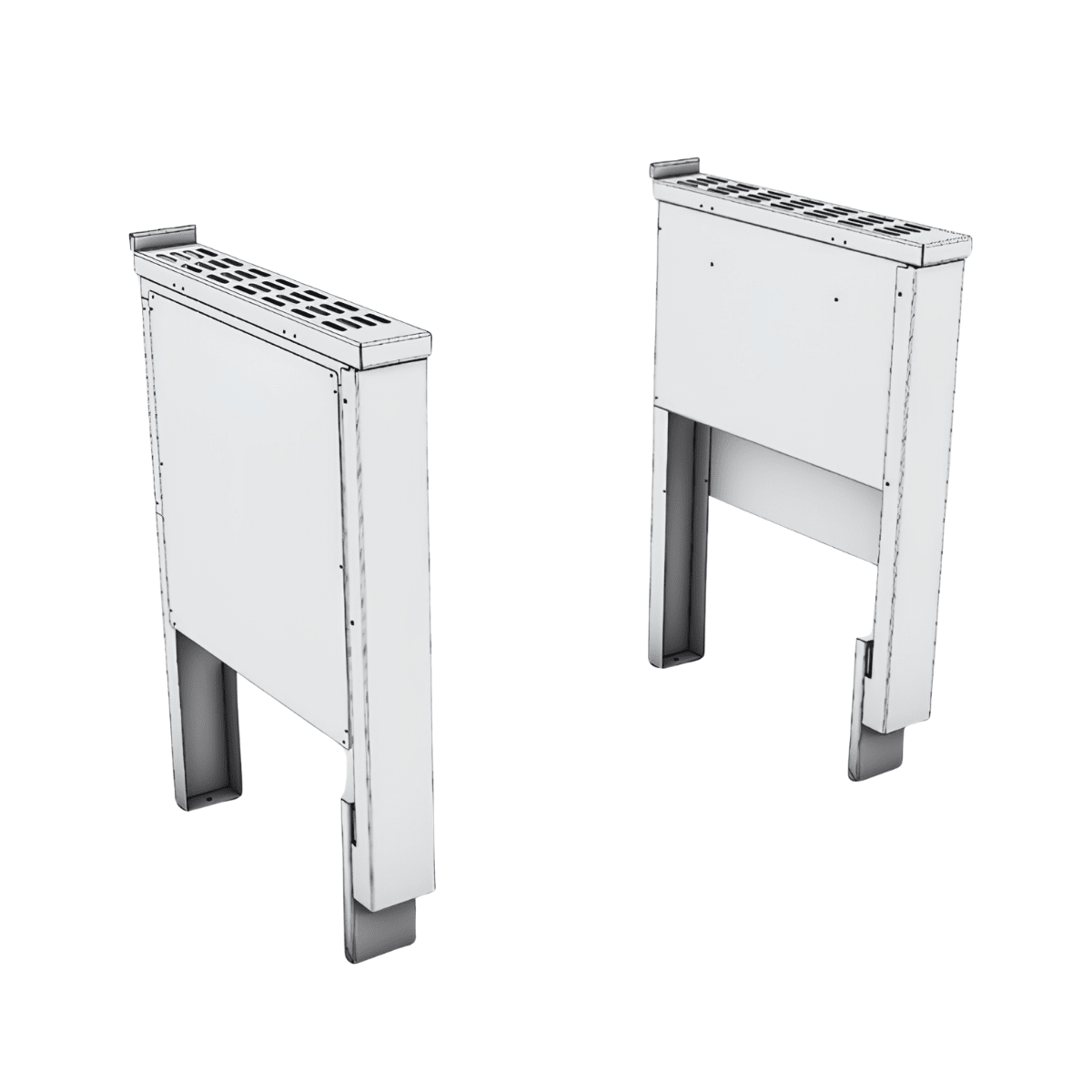 Unité d'encastrement Morvan pour cuisinière Cook'R 80 Blanche - 526380