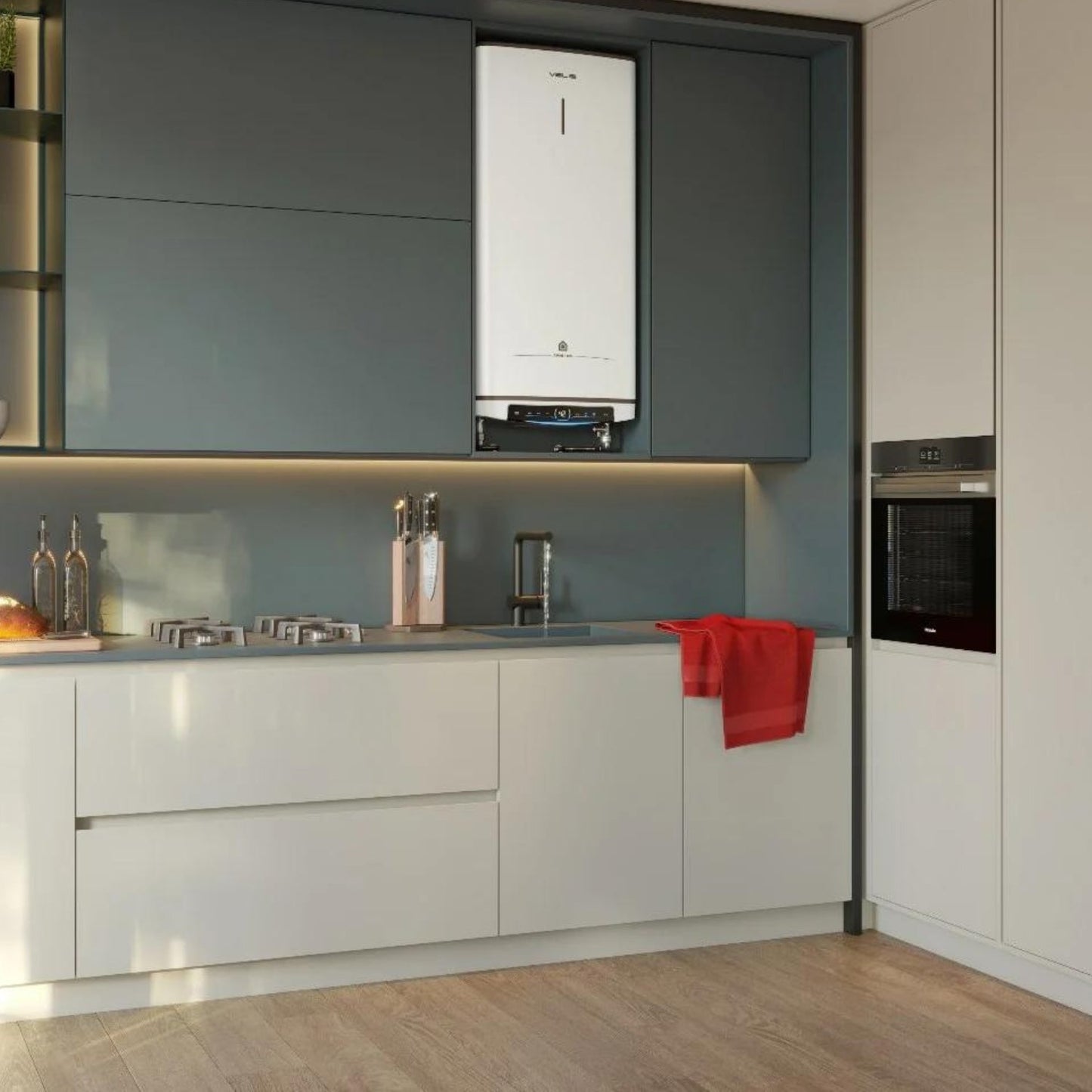 VELIS PRO DRY WIFI 45L - Chauffe - eau électrique plat stéatite multiposition - Ariston #3100951