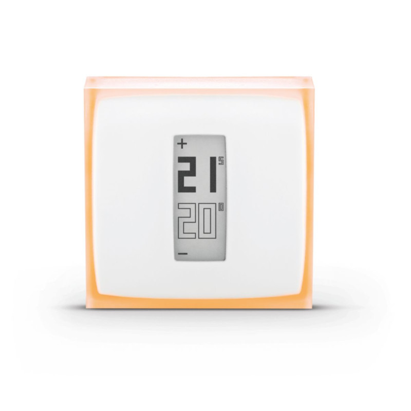 Thermostat connecté pour climatisation et pompe à chaleur, sans