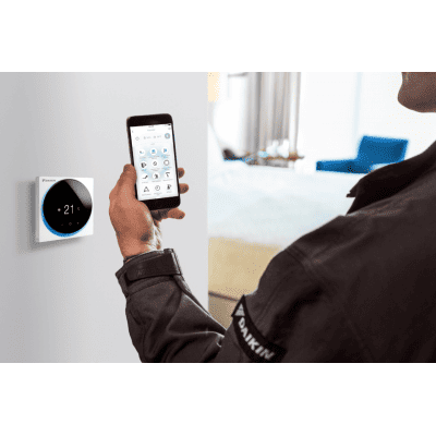 Thermostat Altherma 3 Madoka blanc - compatible pompe à chaleur air-eau