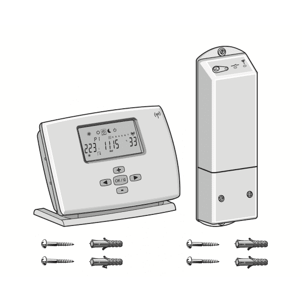 Thermostat sans fil radio EKRTR