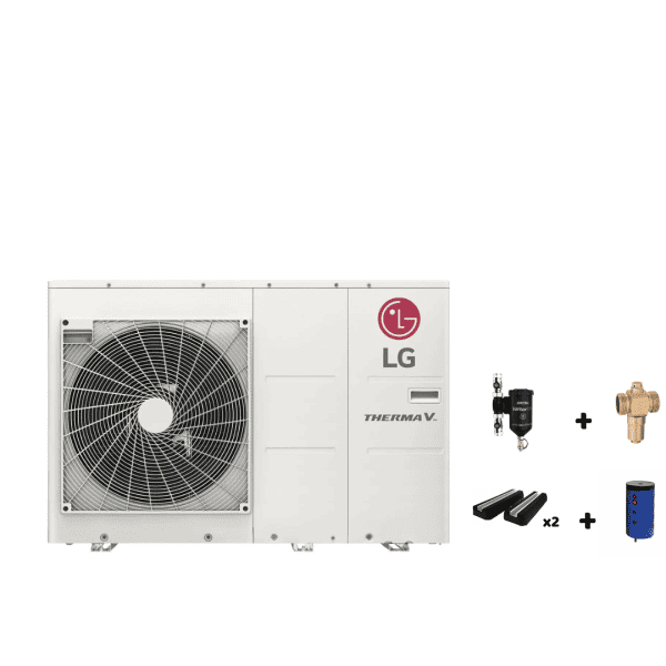 Pack Therma V 9kW + accessoires pour radiateur