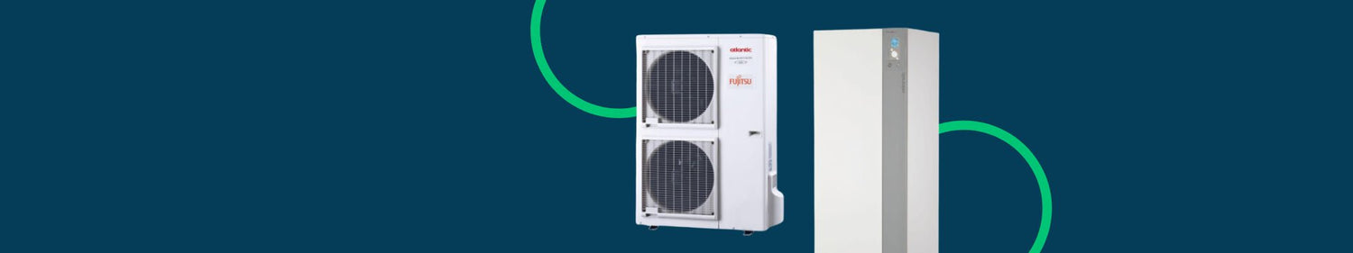 Pompe à chaleur air eau avec ECS - Geoplanete